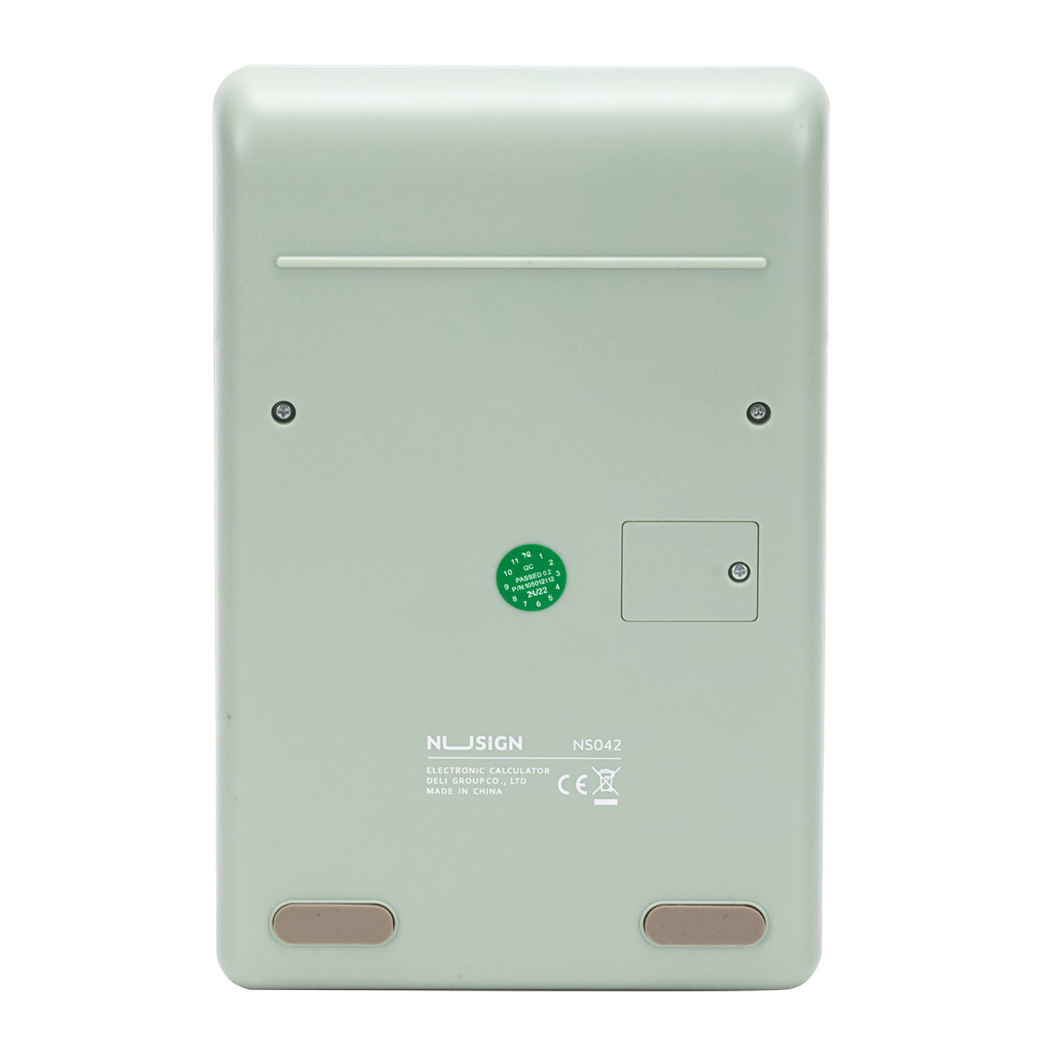 deli ENS042 Nusign Calculator, 163.6*106*19mm, Green - Image 4