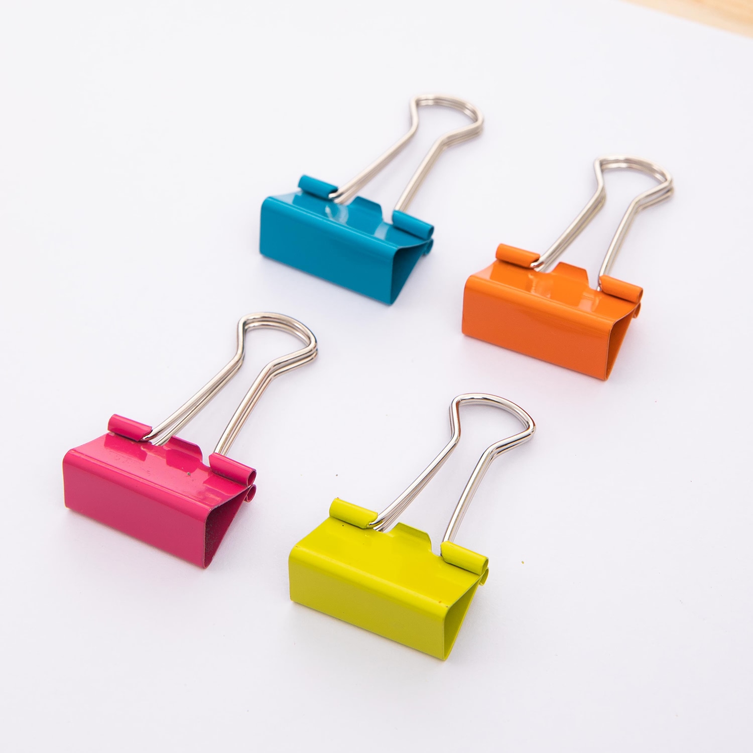 deli E8559 Effortless Binder Clip, 25mm, Assorted Colors - Image 4
