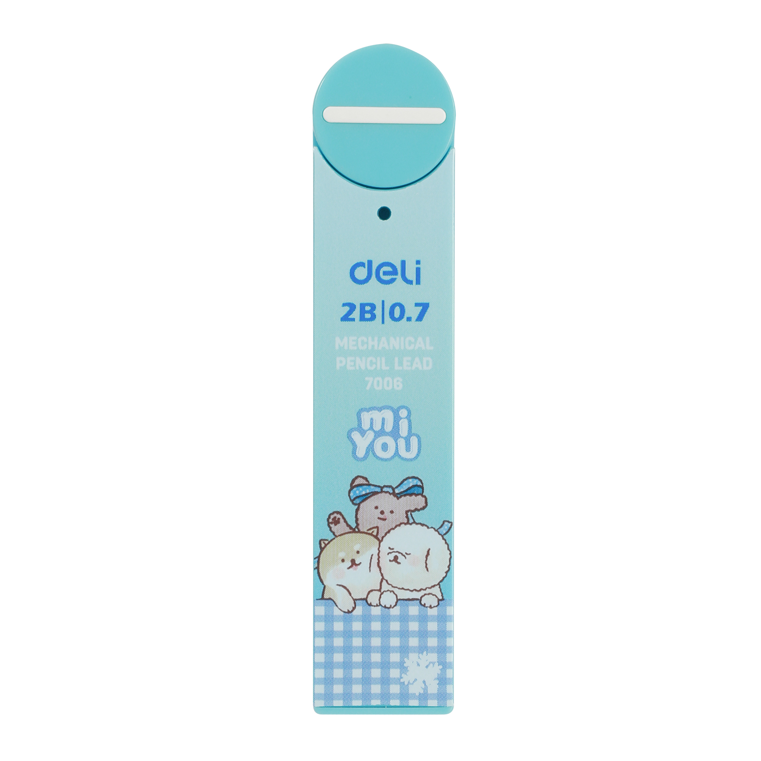 deli E7006 Mechanical Pencil Lead, 60mm-2B-0.7mm, Assorted Colors - Image 4