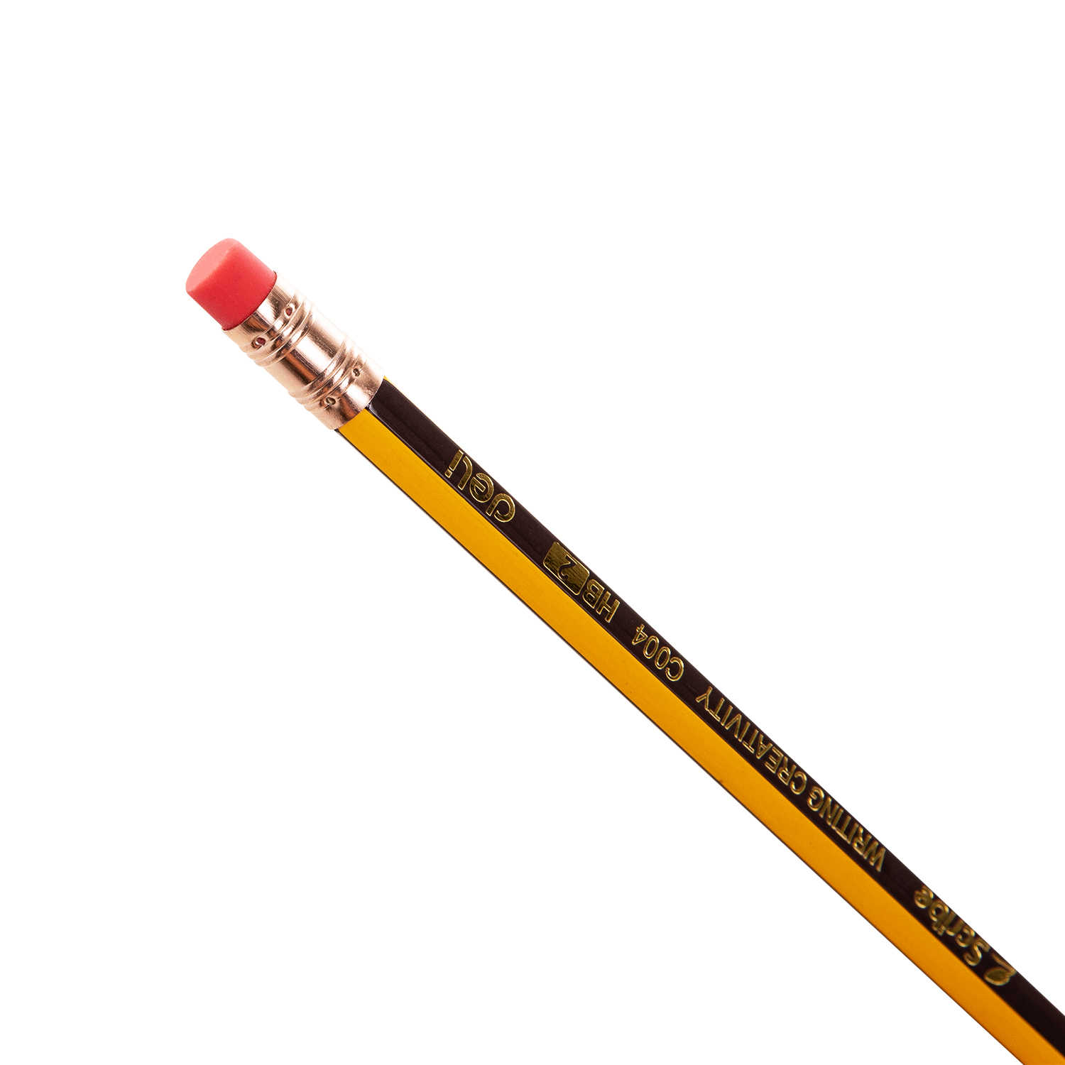 deli EC004-HB Graphite Pencil, HB, Yellow - Image 4