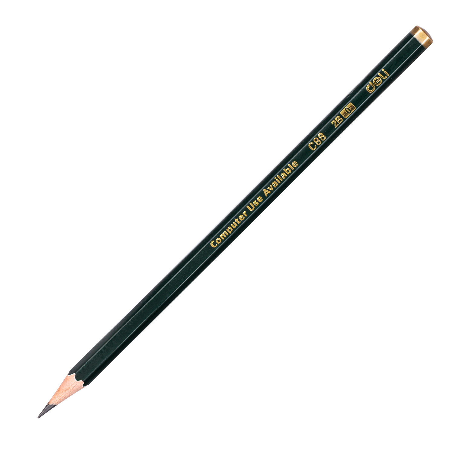 deli EC88-2B Graphite Pencil, 2B, Assorted Colors - Image 4