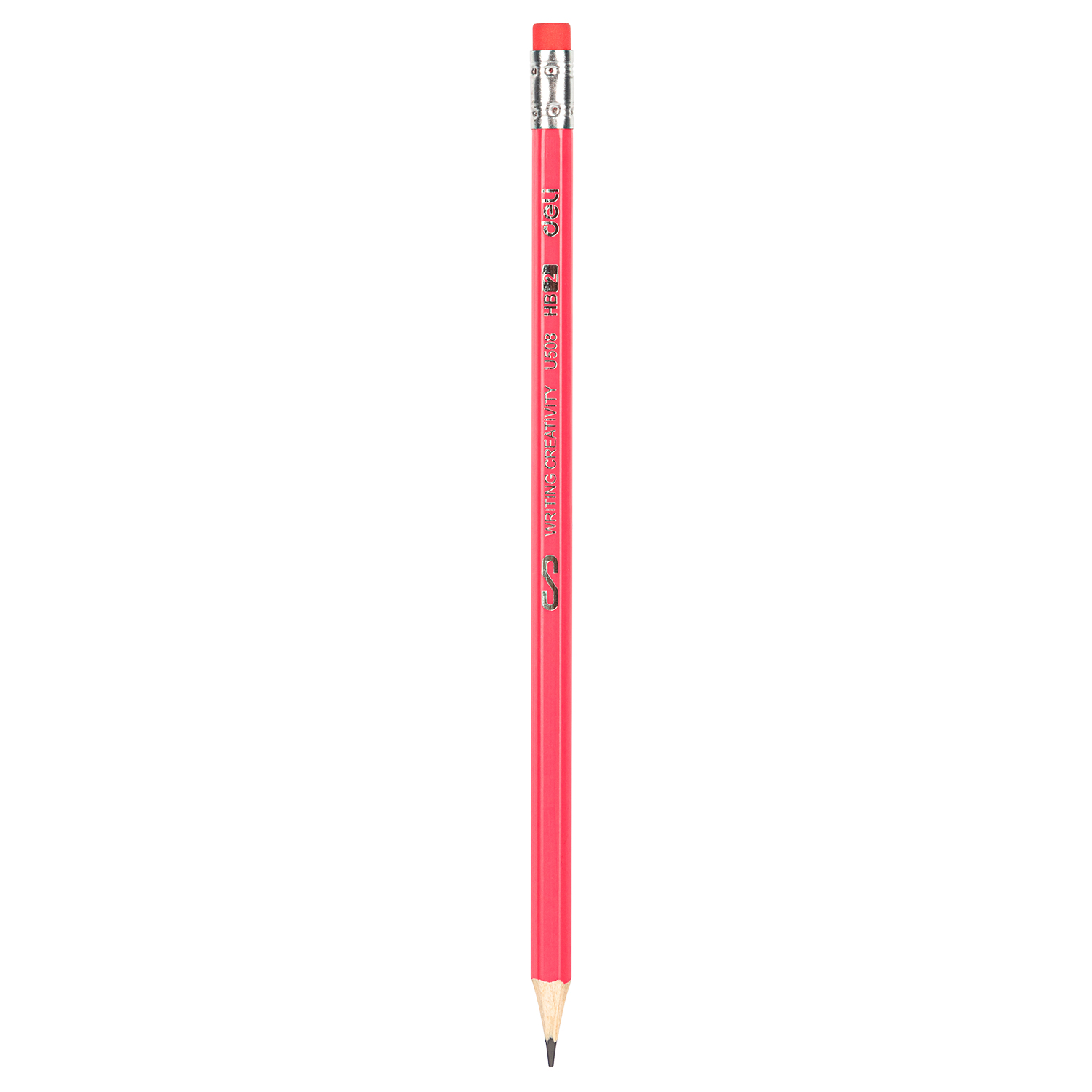 deli EU50806 Graphite Pencil, HB, Assorted Colors - Image 4