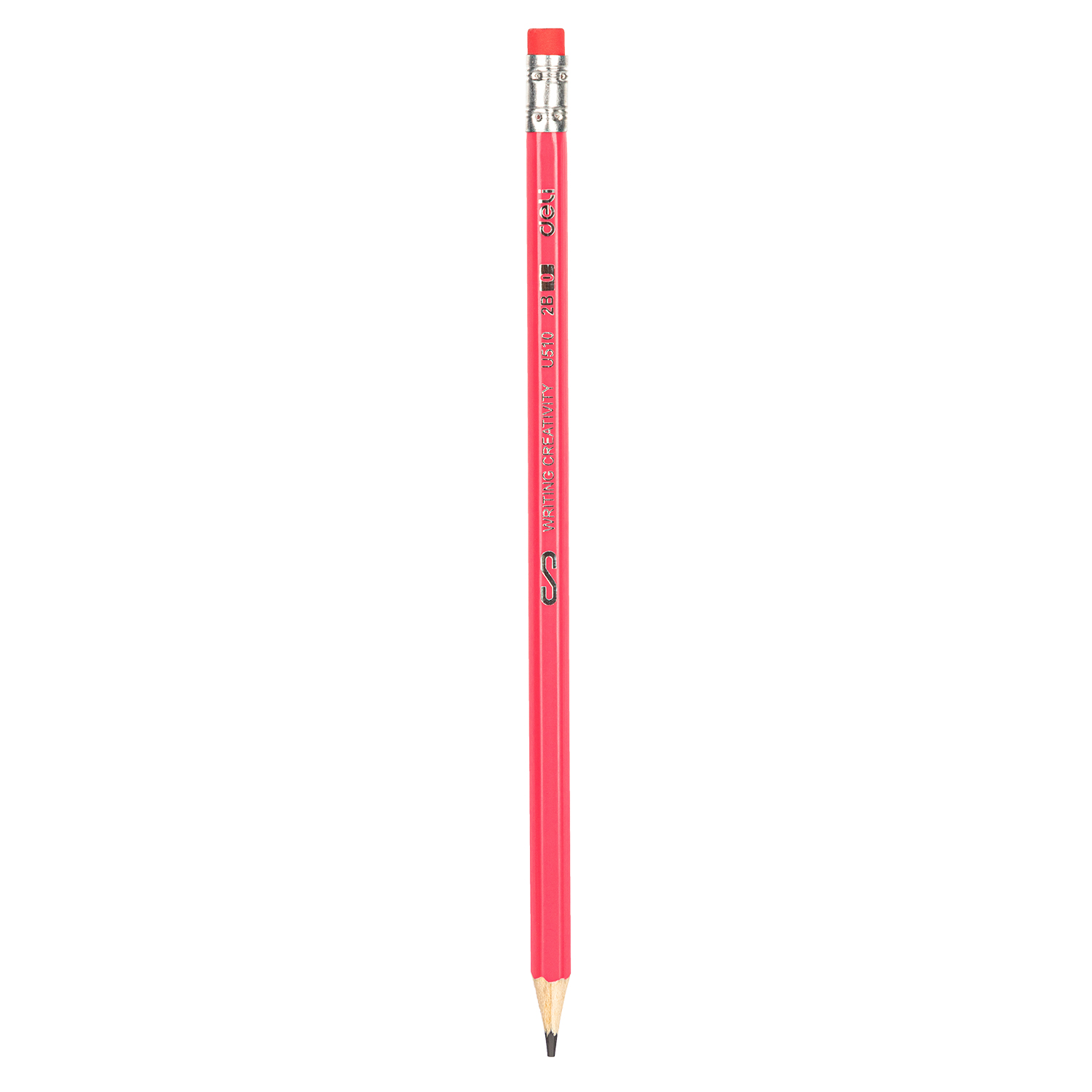 deli EU51006 Graphite Pencil, 2B, Assorted Colors - Image 4