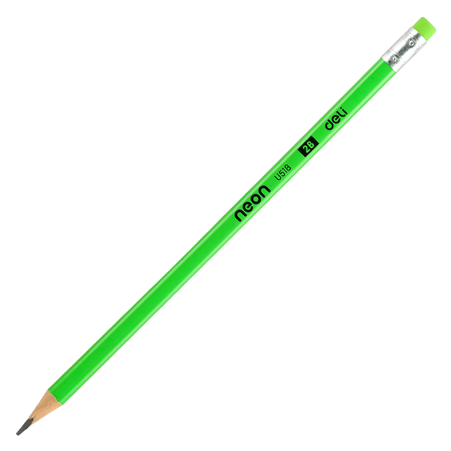 deli EU51800 Graphite Pencil, 2B, Assorted Colors - Image 4