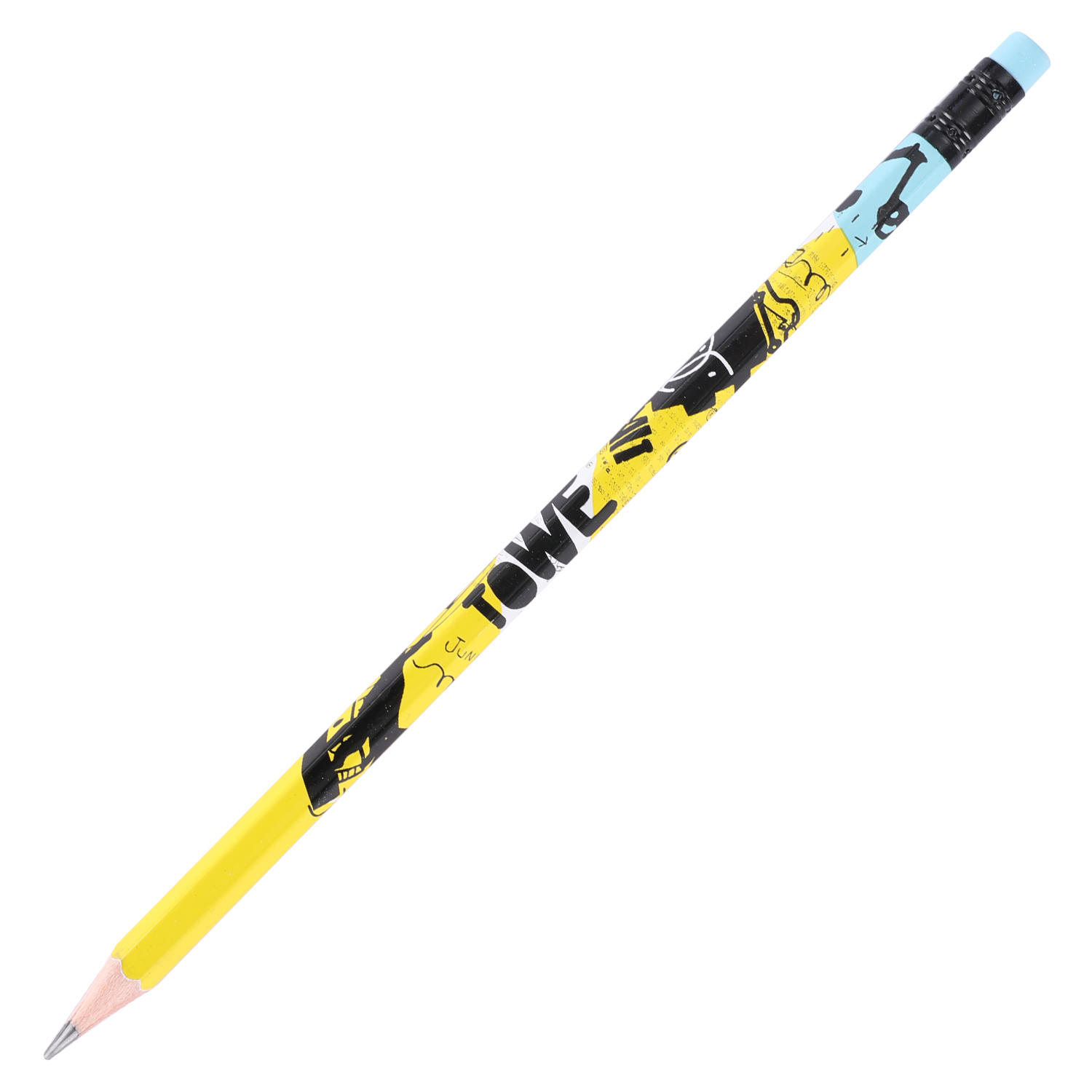 deli EU53200 Graphite Pencil, 2B, Assorted Colors - Image 4
