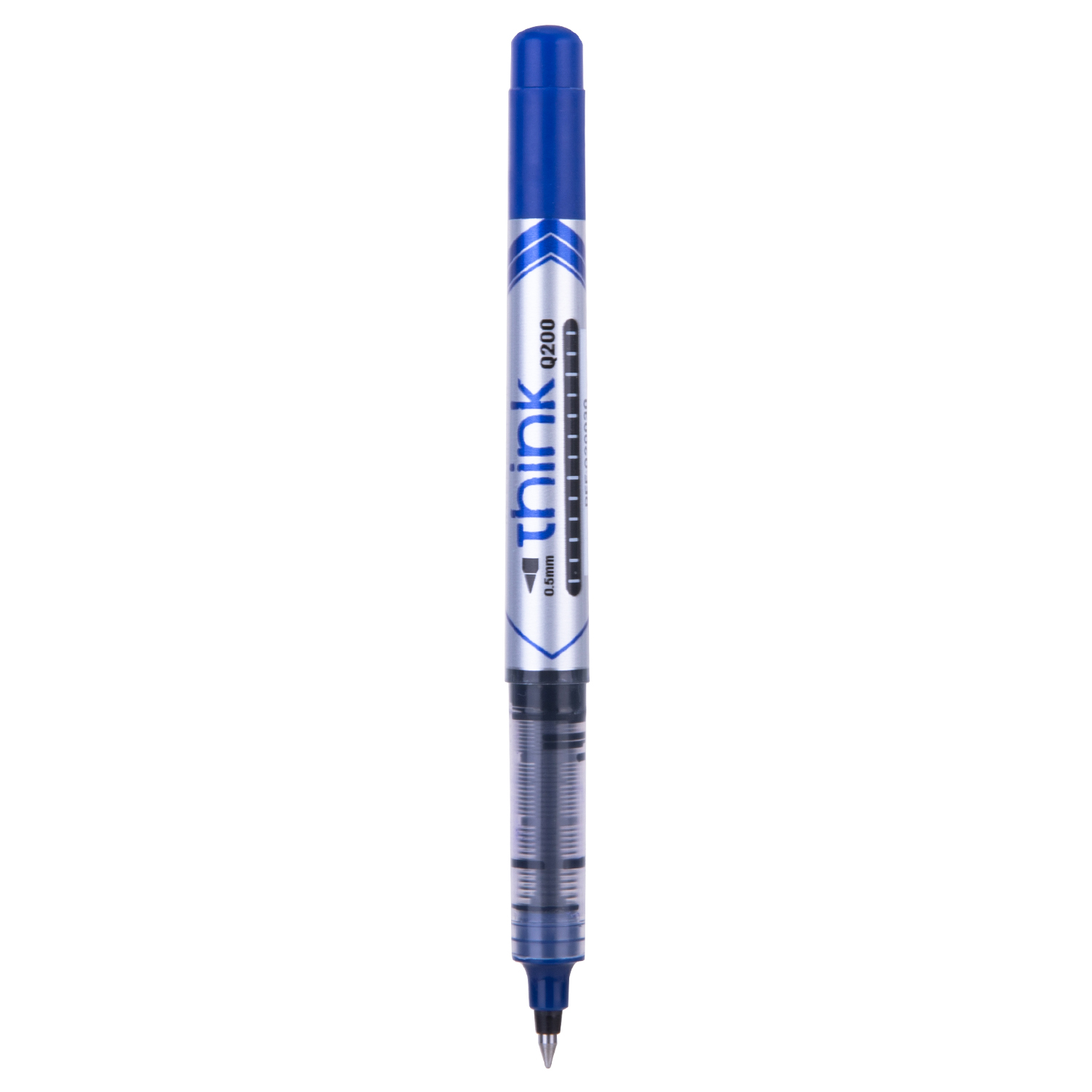 deli EQ20030 Roller Pen, Bullet tip:0.5mm, Blue - Image 4