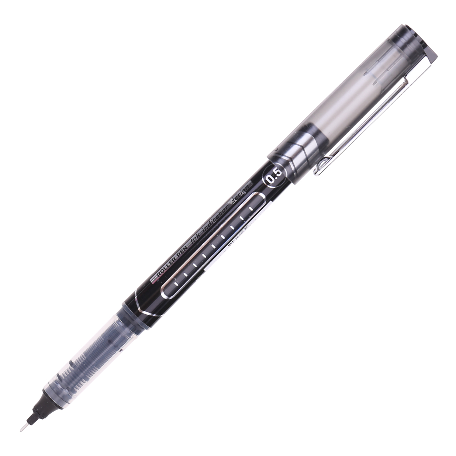 deli EQ20220 Roller Pen, Bullet tip:0.5mm, Black - Image 4