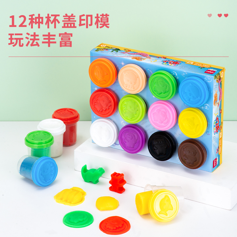 deli 67804 Play dough, Assorted Colors - Image 3