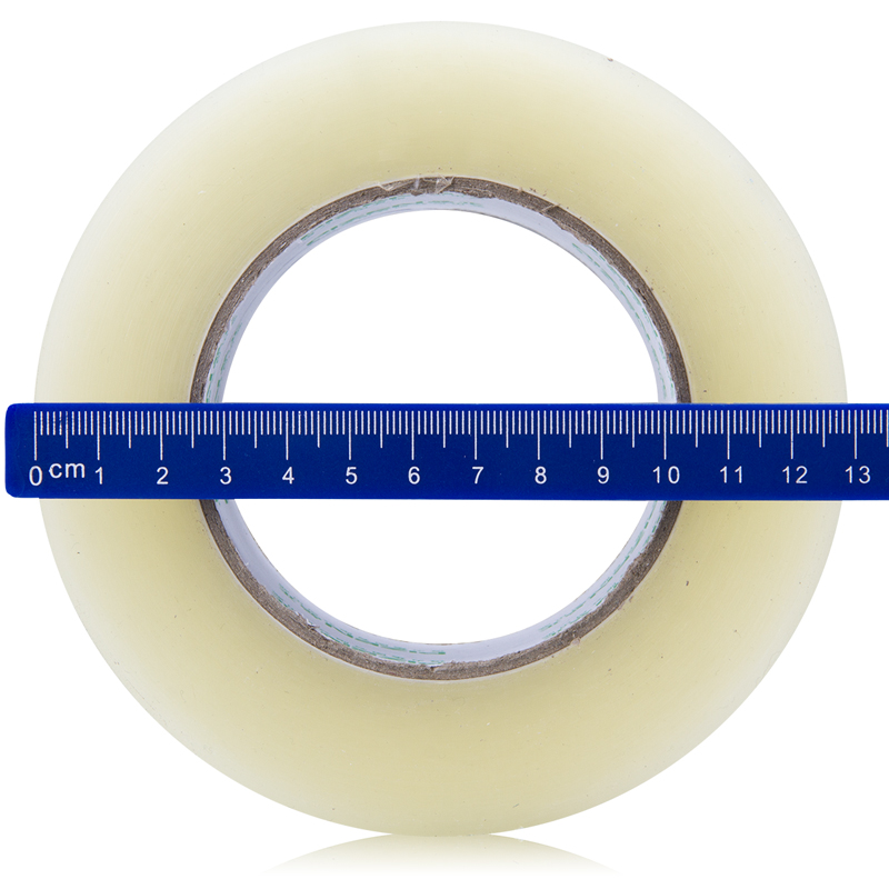 deli 30904 Packing Tape, 45mm*200y*45um6rolls/tube, Transparent - Image 4
