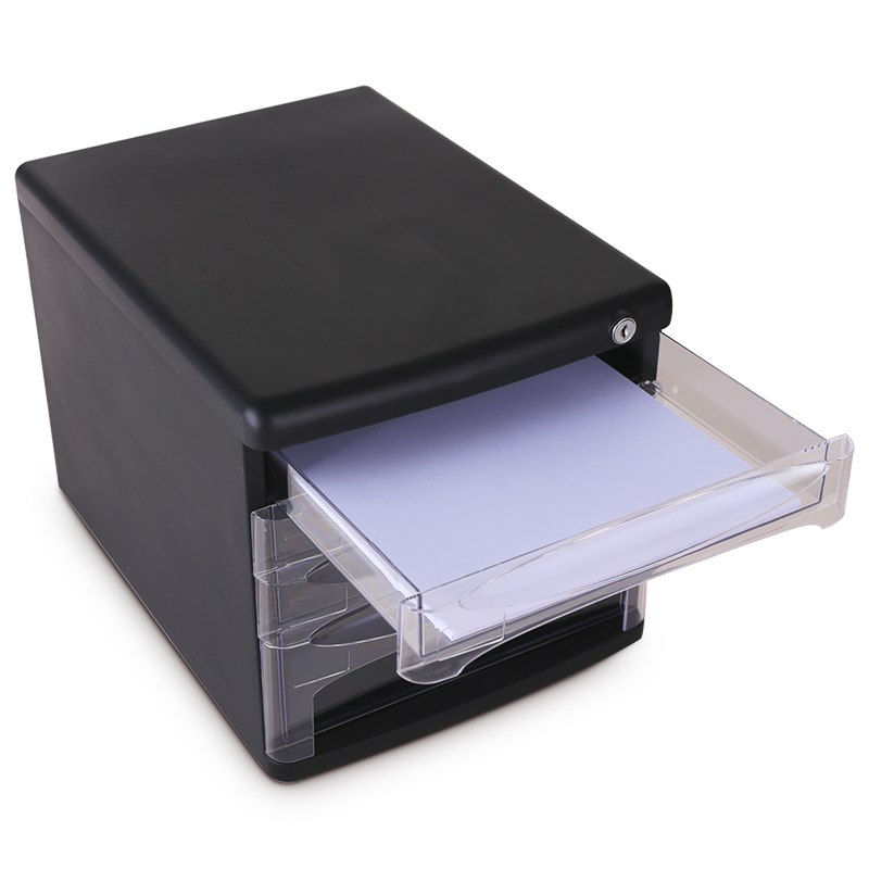 deli 9794 File Cabinet, 270×360×260mm, 2396 gram, Black - Image 4