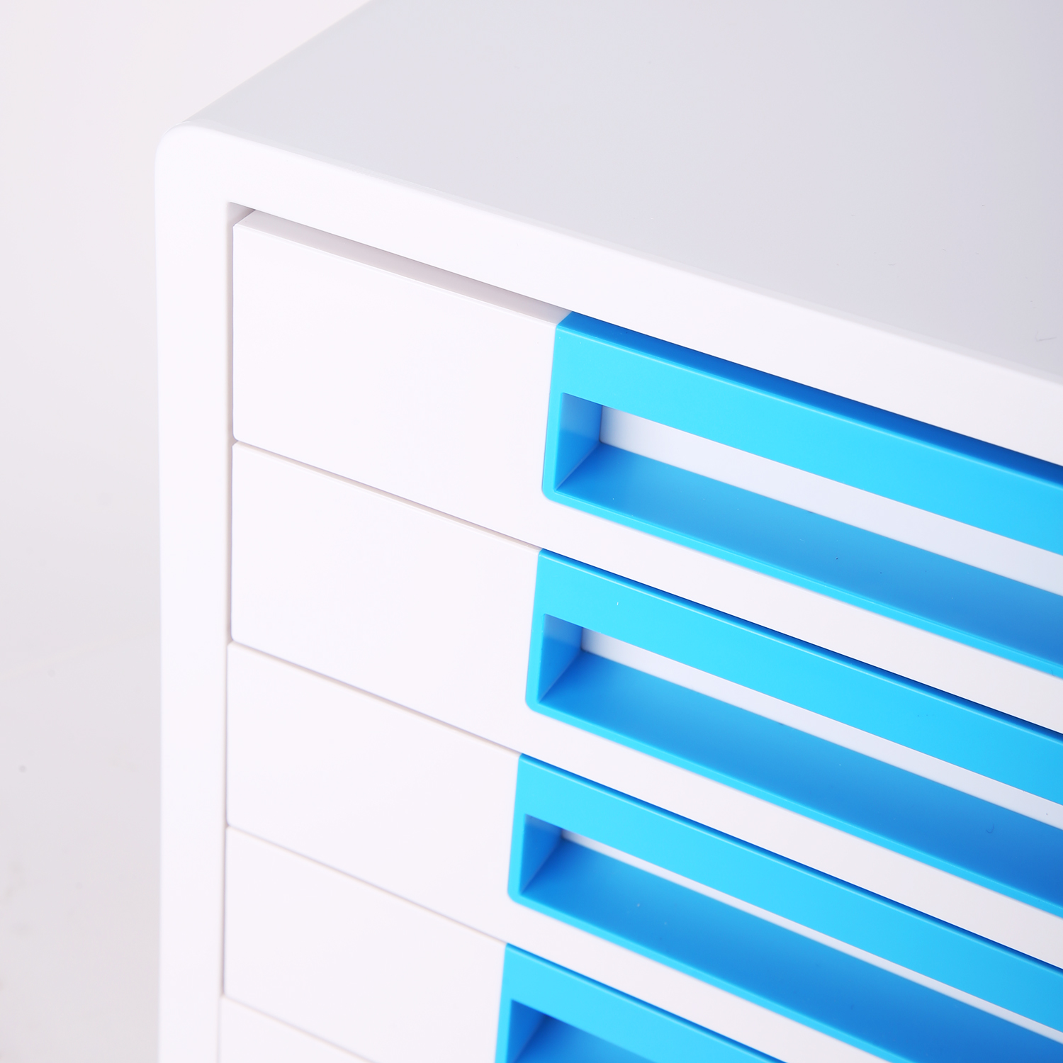 deli EZ01033 File Cabinet, 275*340*260mm, Blue - Image 4
