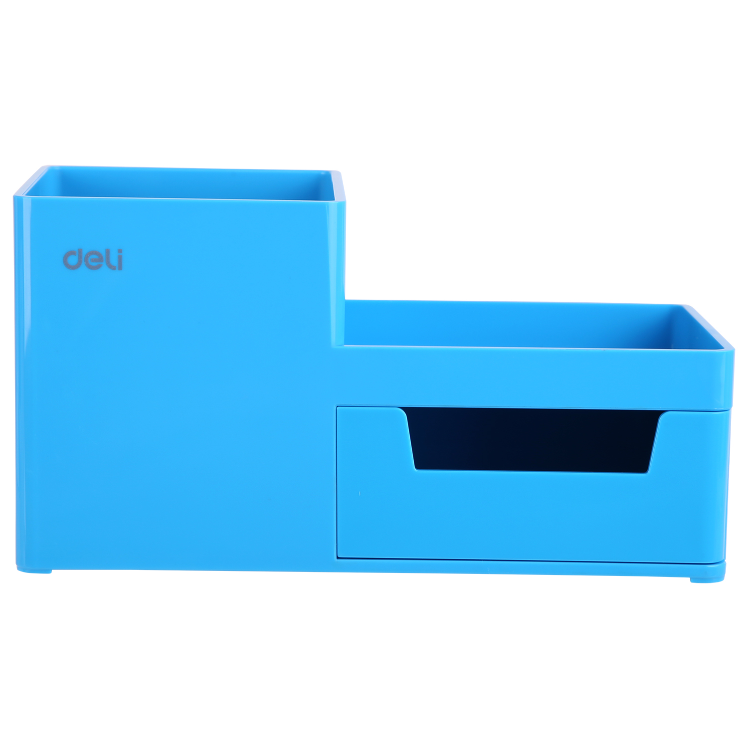 deli EZ25130 Desk Organizer, 175*90*92mm, Blue - Image 4