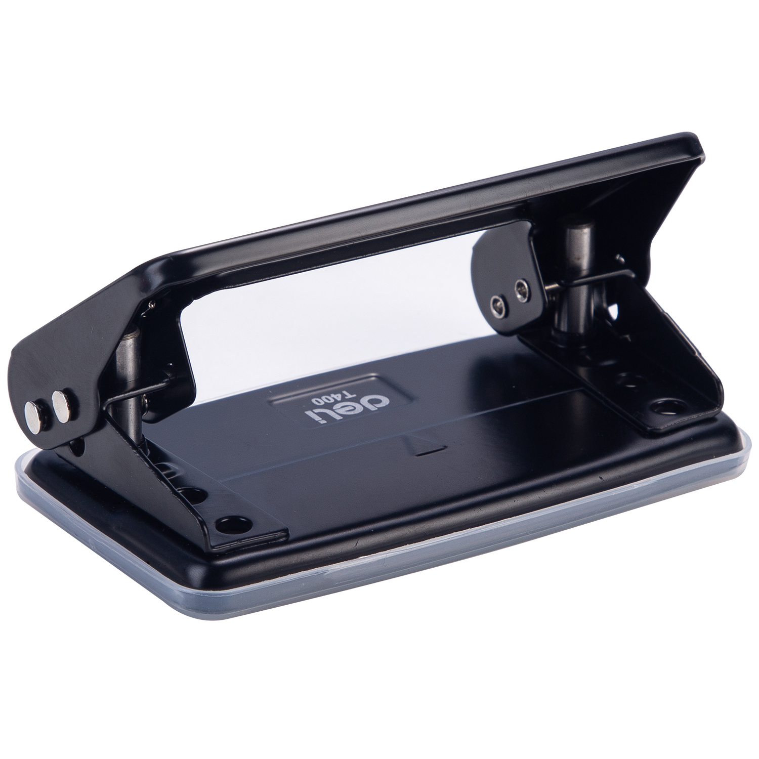 deli ET40020 Punch, 8 sheets,80mm,Φ6mm, Black - Image 4