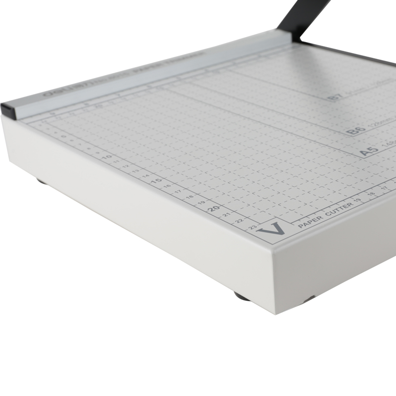 deli 8015 Paper Trimmer, 250x250mm(10”x10”), White Ash - Image 4