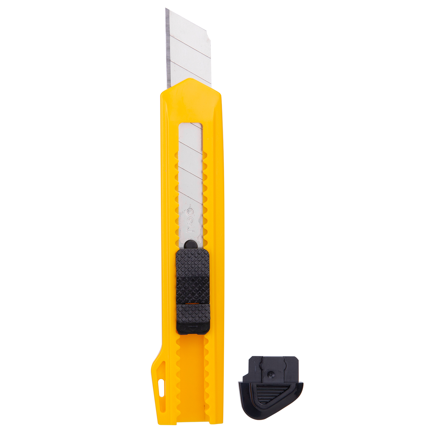 deli E2001 Cutter, 8 snap-off blades, Yellow - Image 4