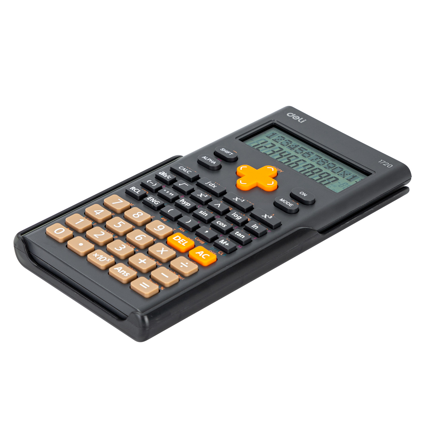 deli E1720 300F-Scientific Calculator, 300F-textbook display,English display, Dark Grey - Image 4