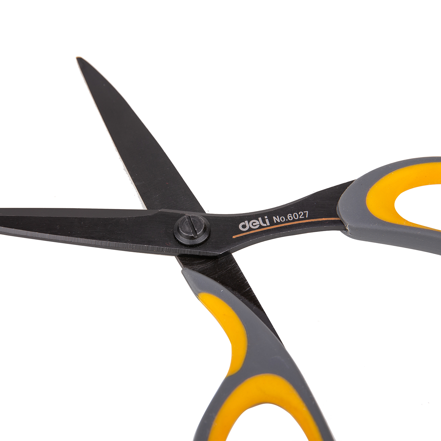 deli E6027 Scissors, 175mm, Black - Image 4