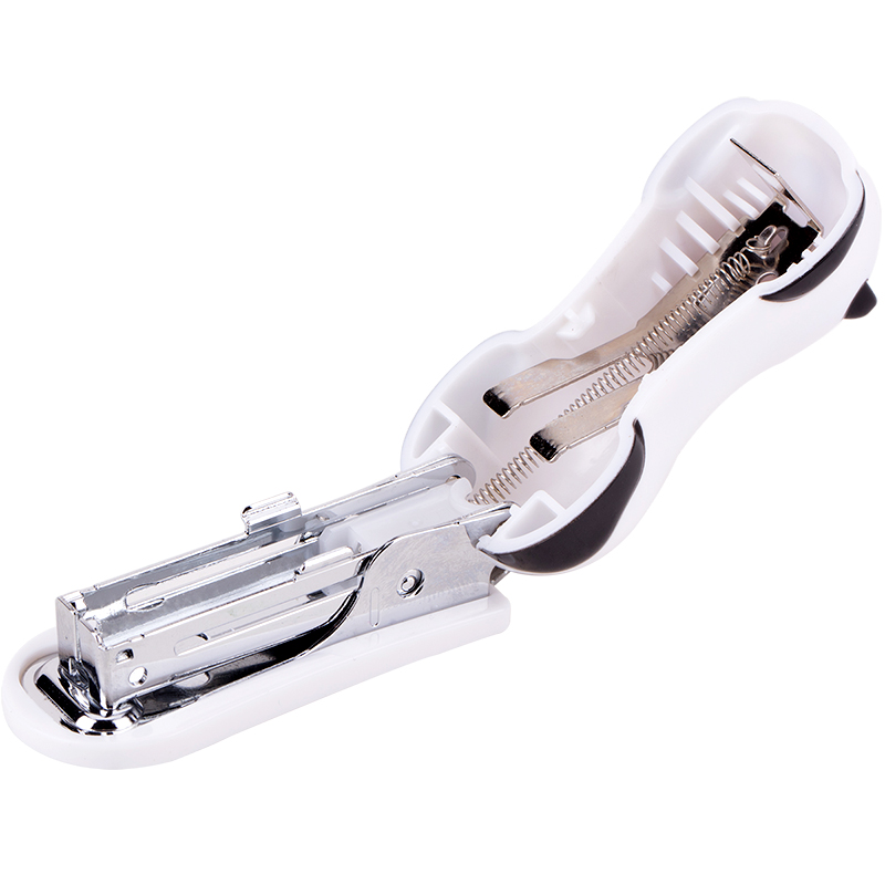 deli 0453 School Stapler, 15sheets,#10, White - Image 4