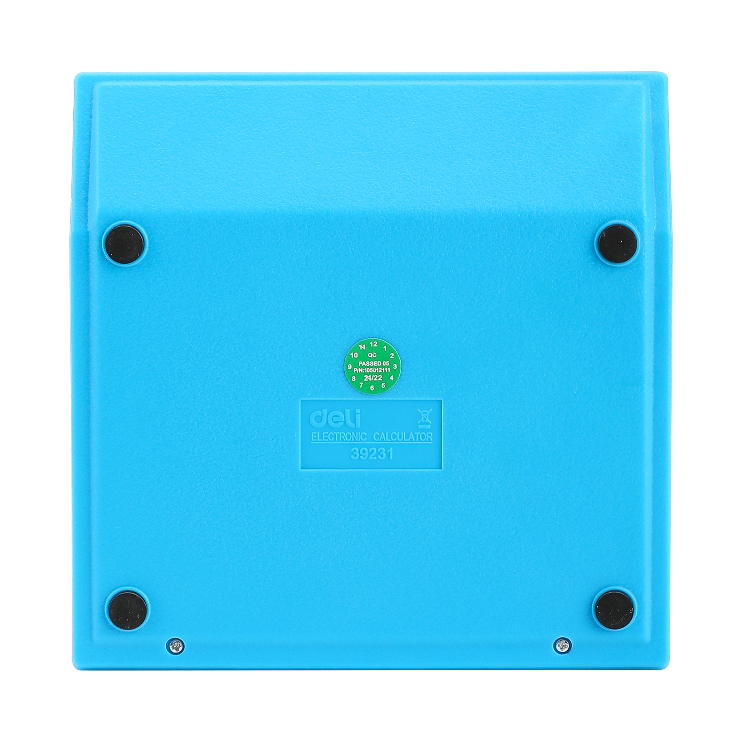 deli E39231F Calculator, Plastic-12 digits, 120 steps check, Blue - Image 4