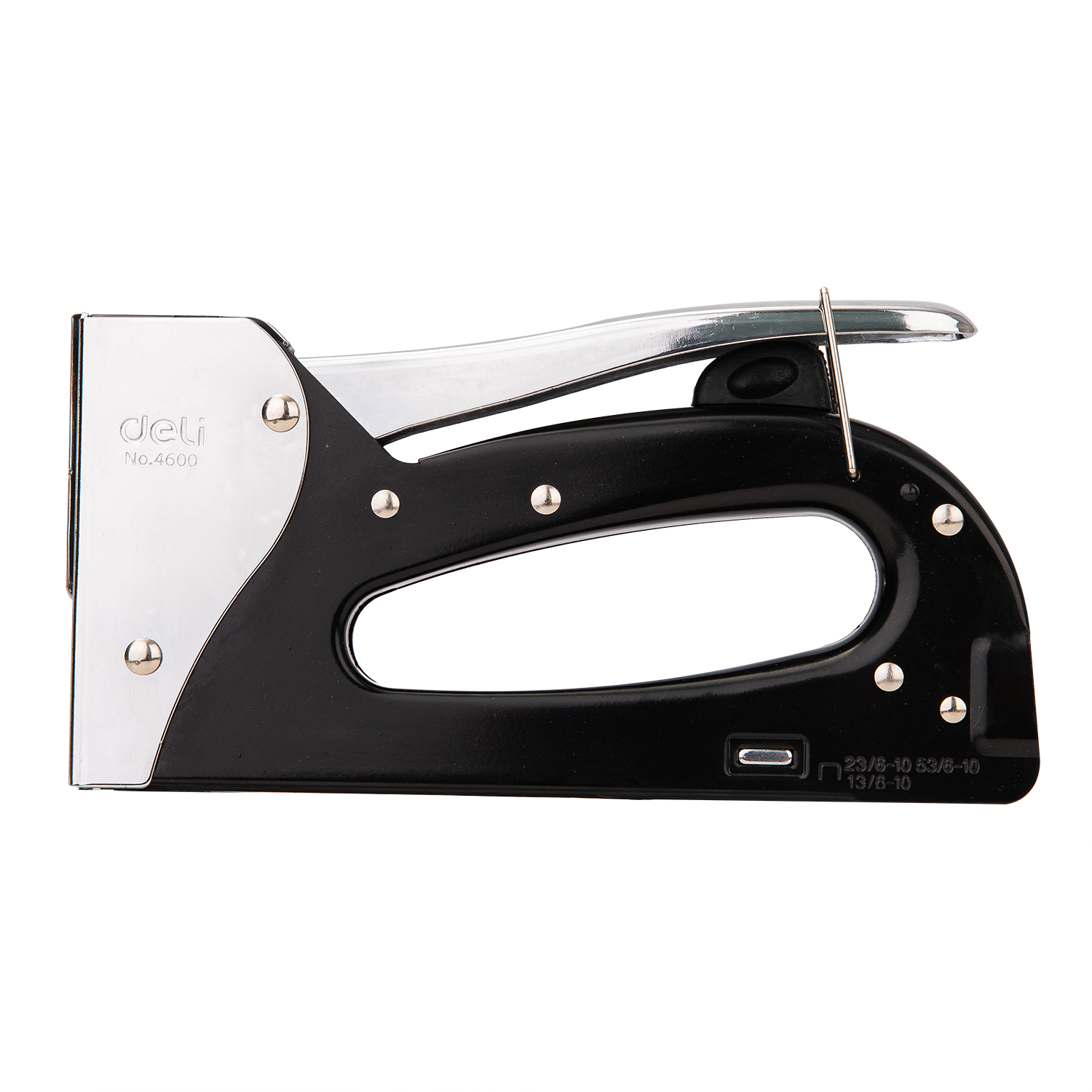deli E4600 Tacker/Staple Gun Set, Tack up to 10 mm thickness, Black - Image 4