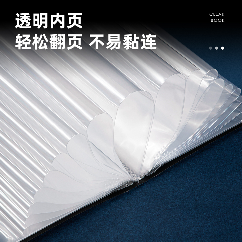 deli 5039 60P Display Book, 60P, Black - Image 4