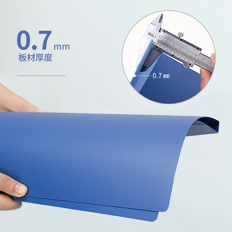 deli 5363 File Folder, A4, Blue - Image 4