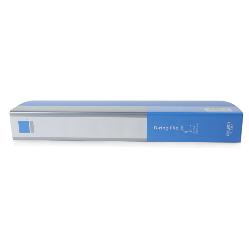 deli 5387 Ring Binder, A4, Blue - Image 4
