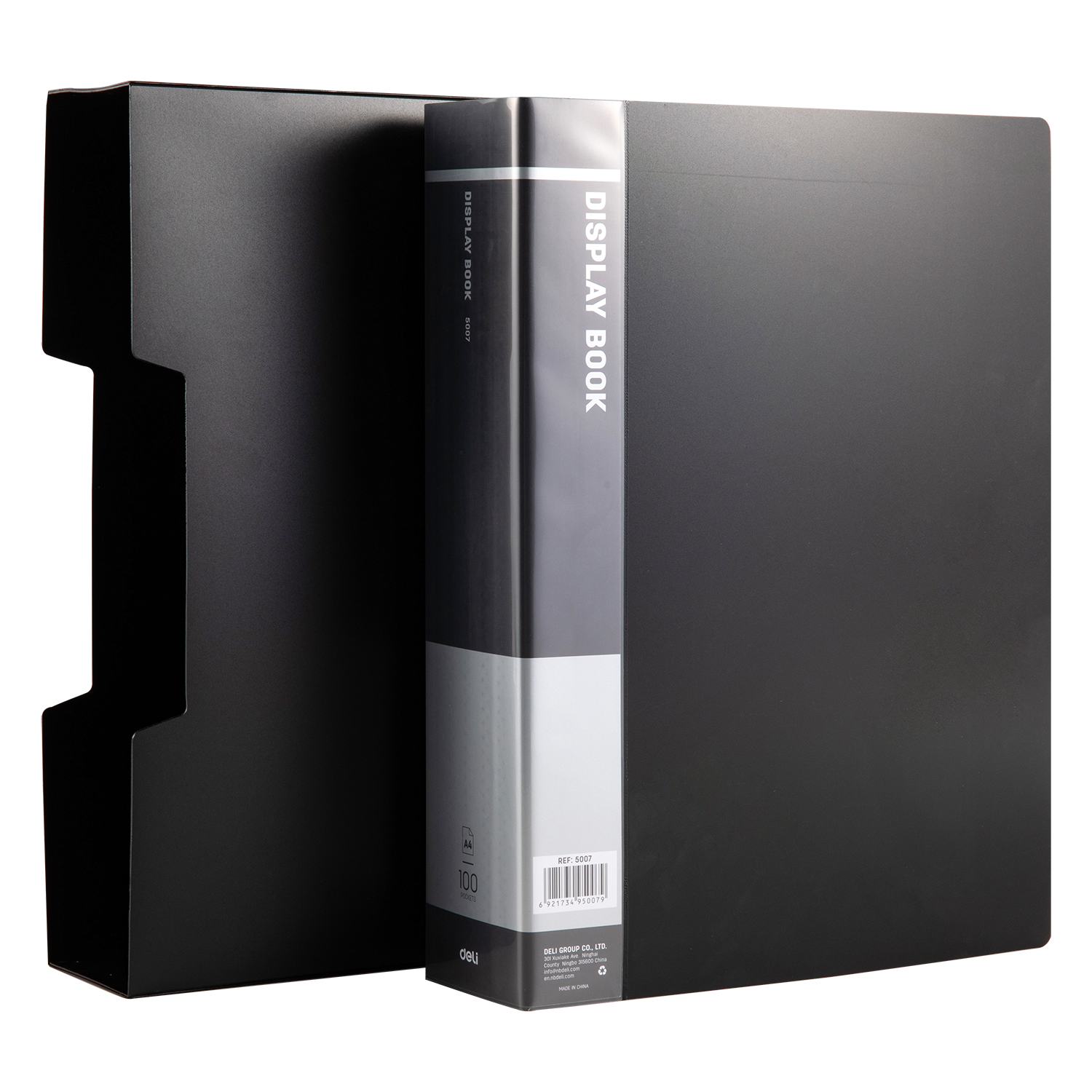 deli E5007 Office Display Book, A4-100 pages, Assorted Colors - Image 4