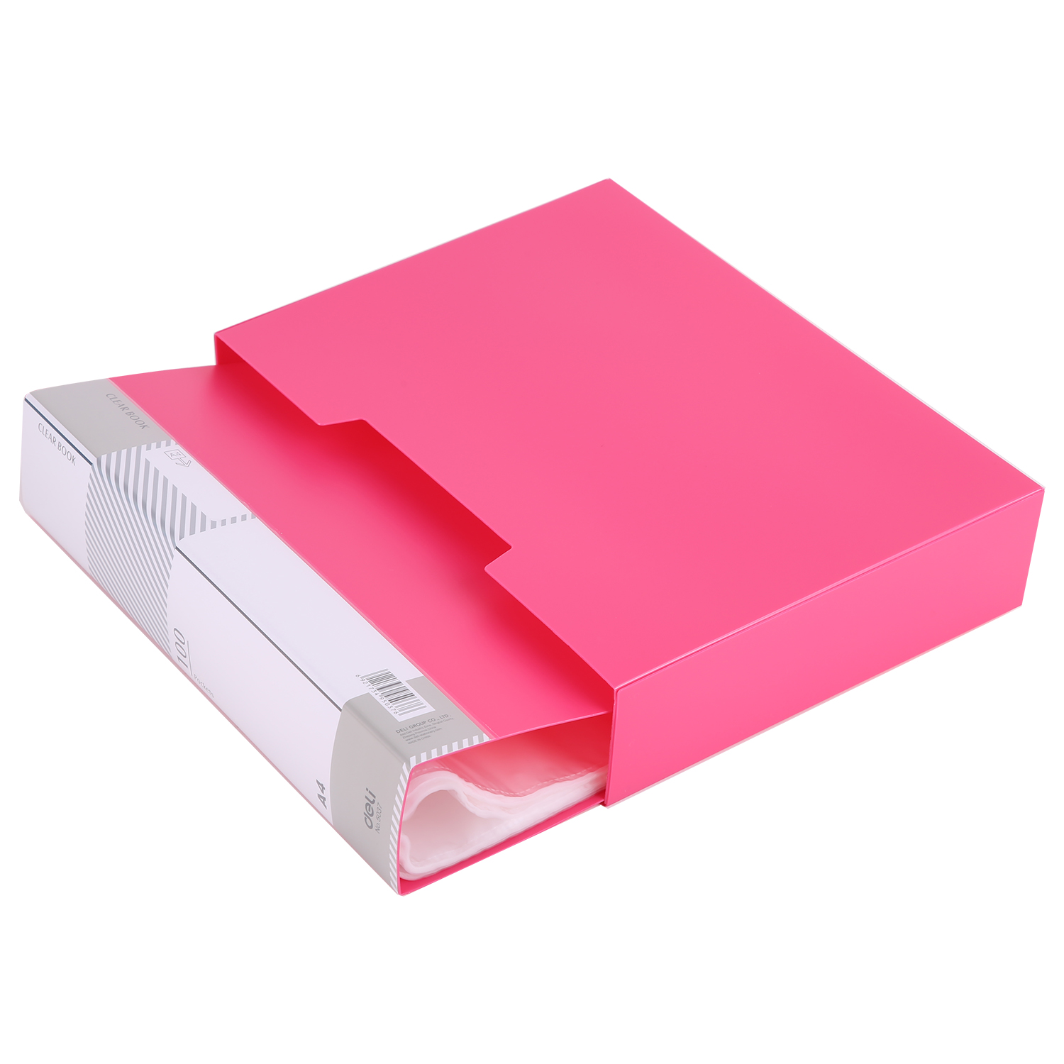 deli E5037 Office Display Book, A4-100 pages, Assorted Colors - Image 4
