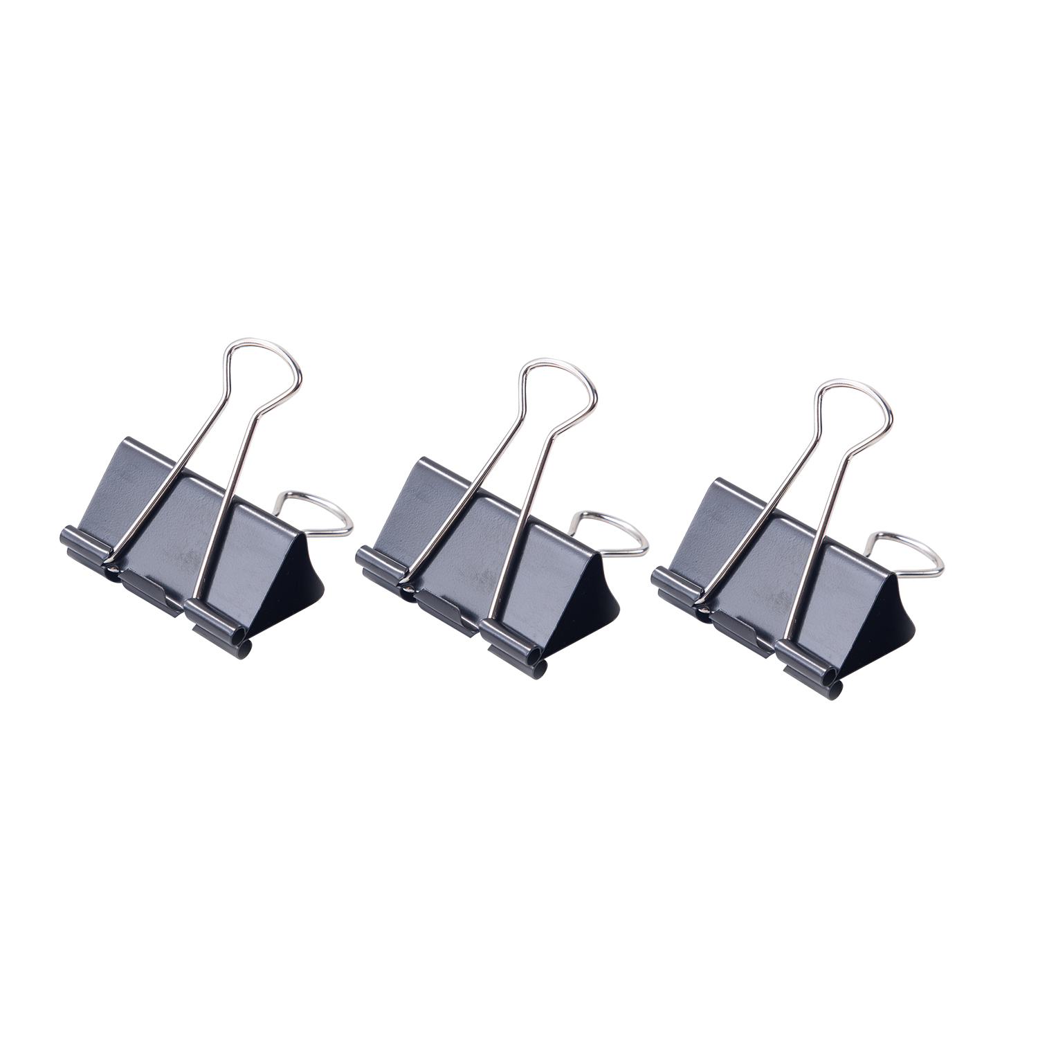 deli E38561 Effortless Binder Clip, 51mm, Black - Image 4
