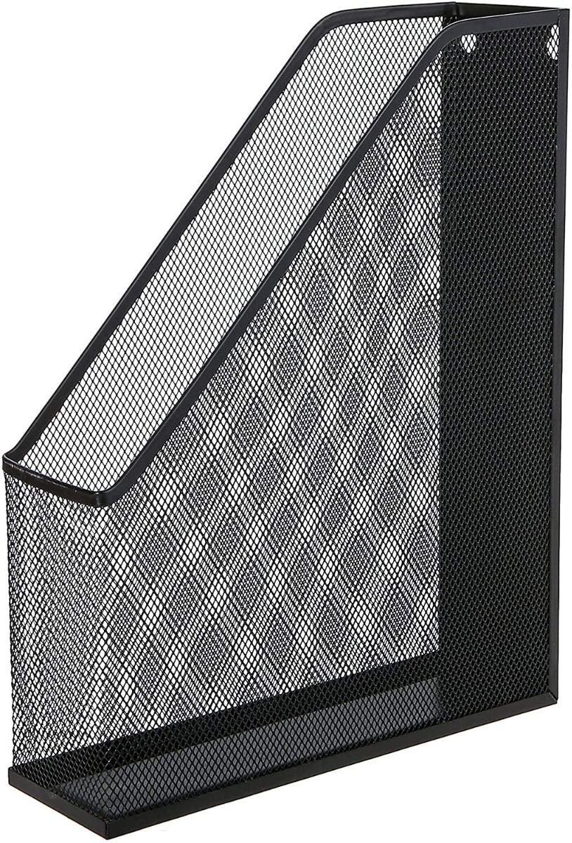 Perfekt Magazine Rack Metal / Mesh Black