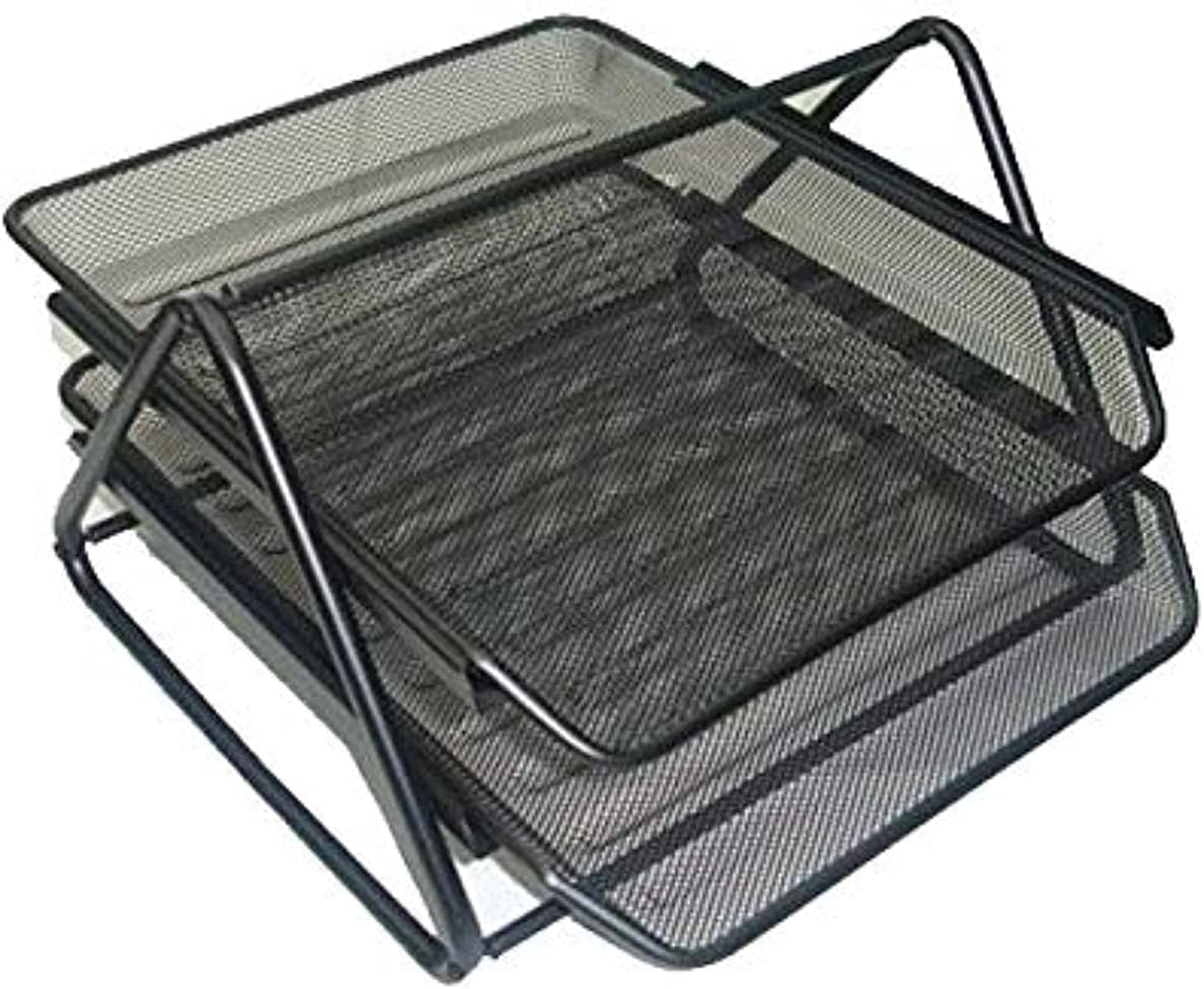 Perfekt Paper Tray 2-Tier Net Type-Black - Image 3