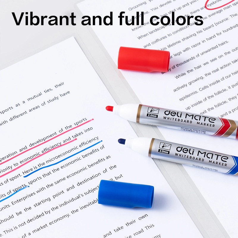 deli EU052-RD Whiteboard Marker - Image 5