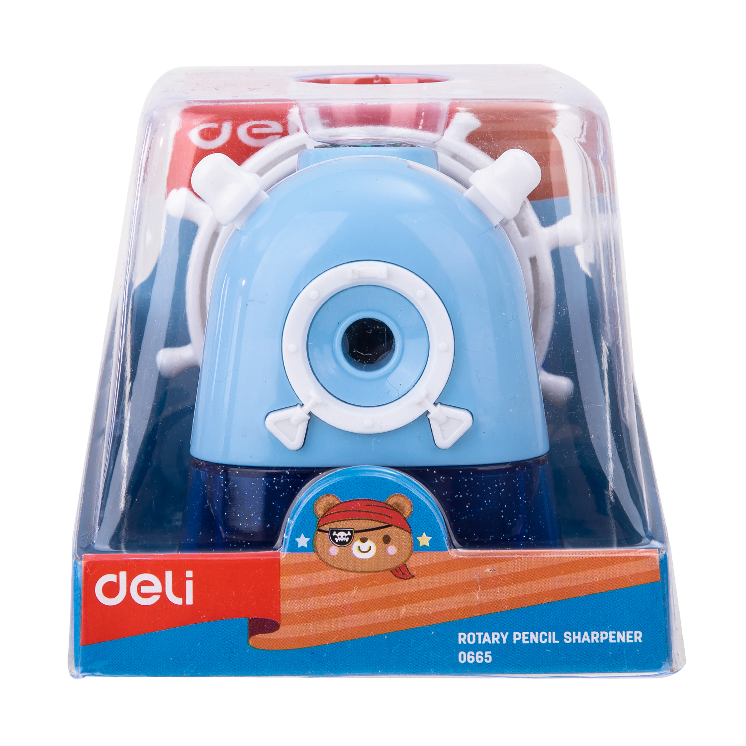 deli E0665 Rotary Pencil Sharpener, 112×103×98mm, Assorted Colors - Image 5