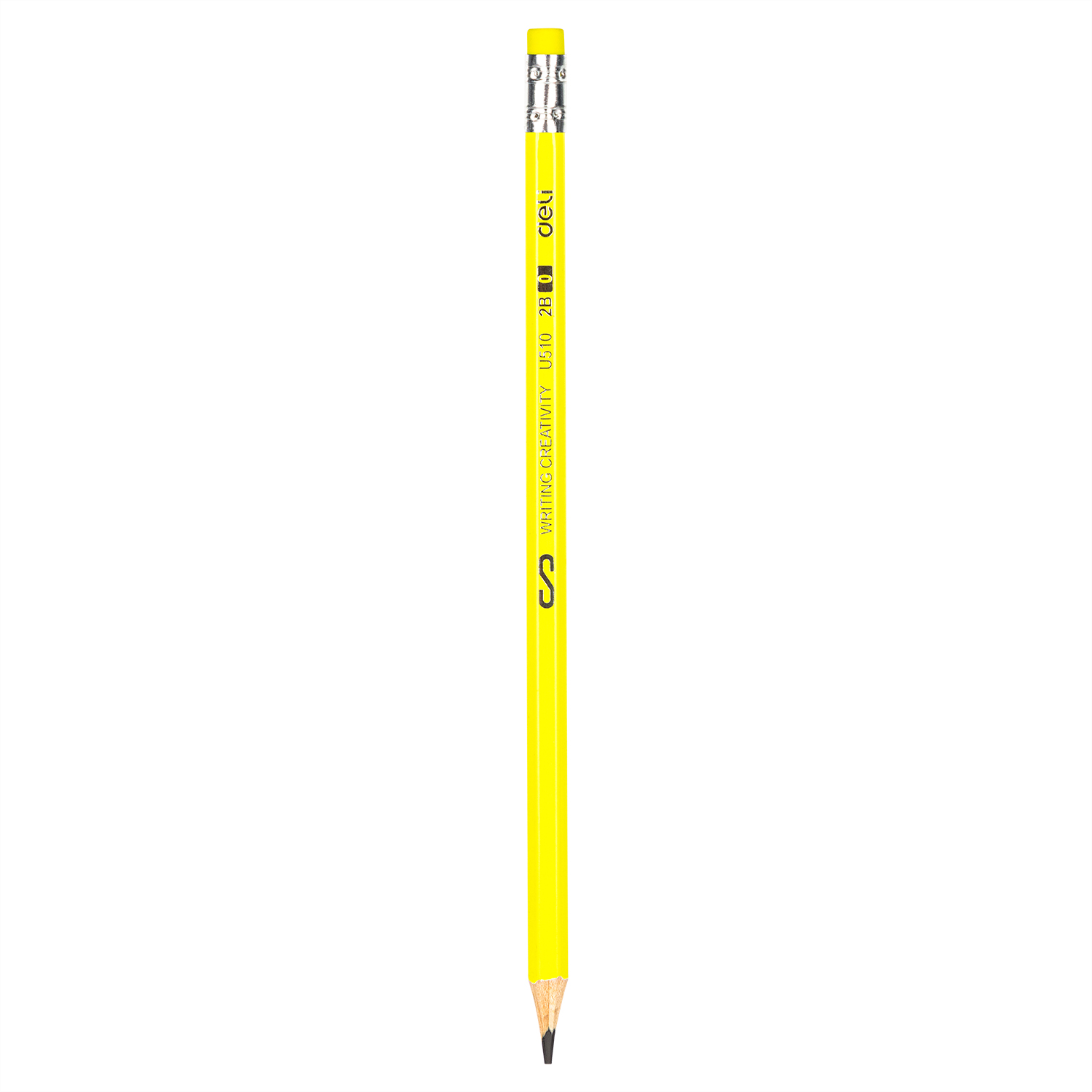 deli EU51000 Graphite Pencil, 2B, Assorted Colors - Image 5