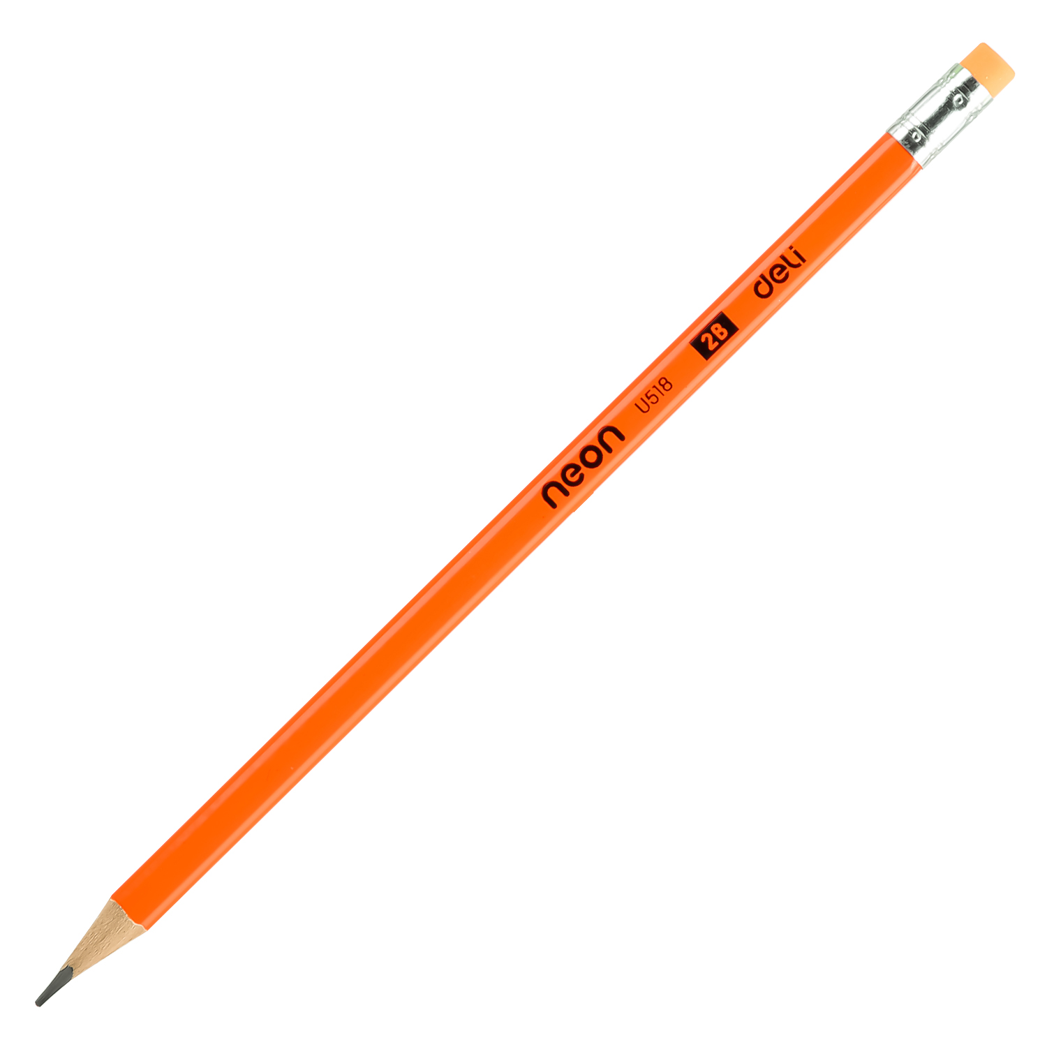 deli EU51800 Graphite Pencil, 2B, Assorted Colors - Image 5