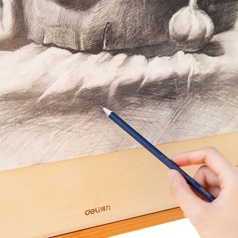 deli S999-2B Sketching Pencil, 2B, Blue - Image 5