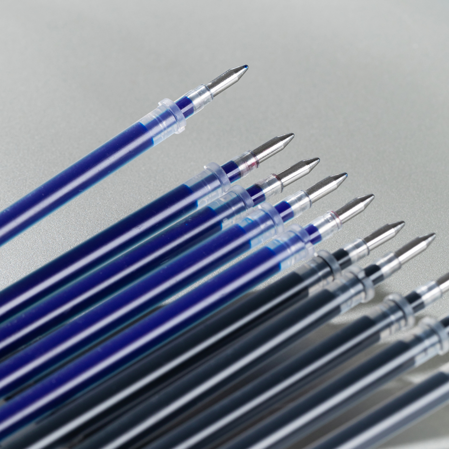 deli EG14-BL Gel Pen Refill, Bullet tip:0.7mm, Blue - Image 5