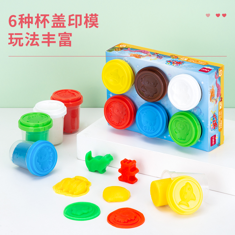 deli 67803 Play dough, Assorted Colors - Image 4
