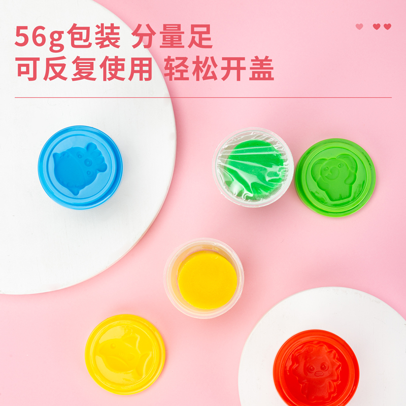 deli 67804 Play dough, Assorted Colors - Image 4