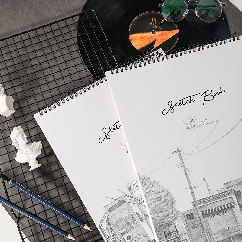 deli 73633 Sketch Book, 8k, Assorted Colors - Image 5