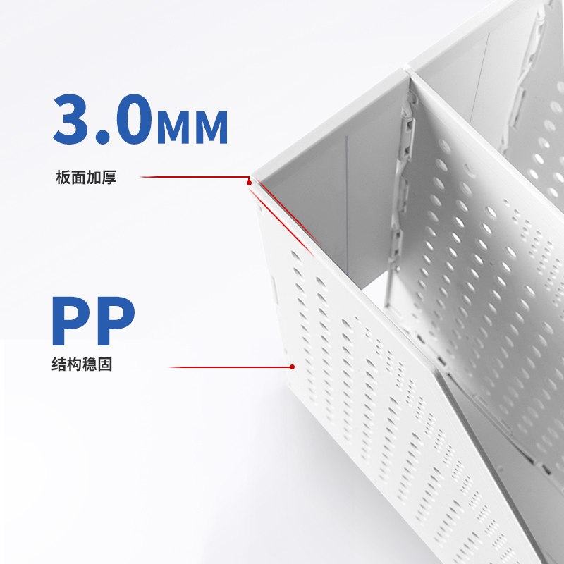 deli 78995 Magazine Container, 288*50*300mm, Light Grey - Image 5