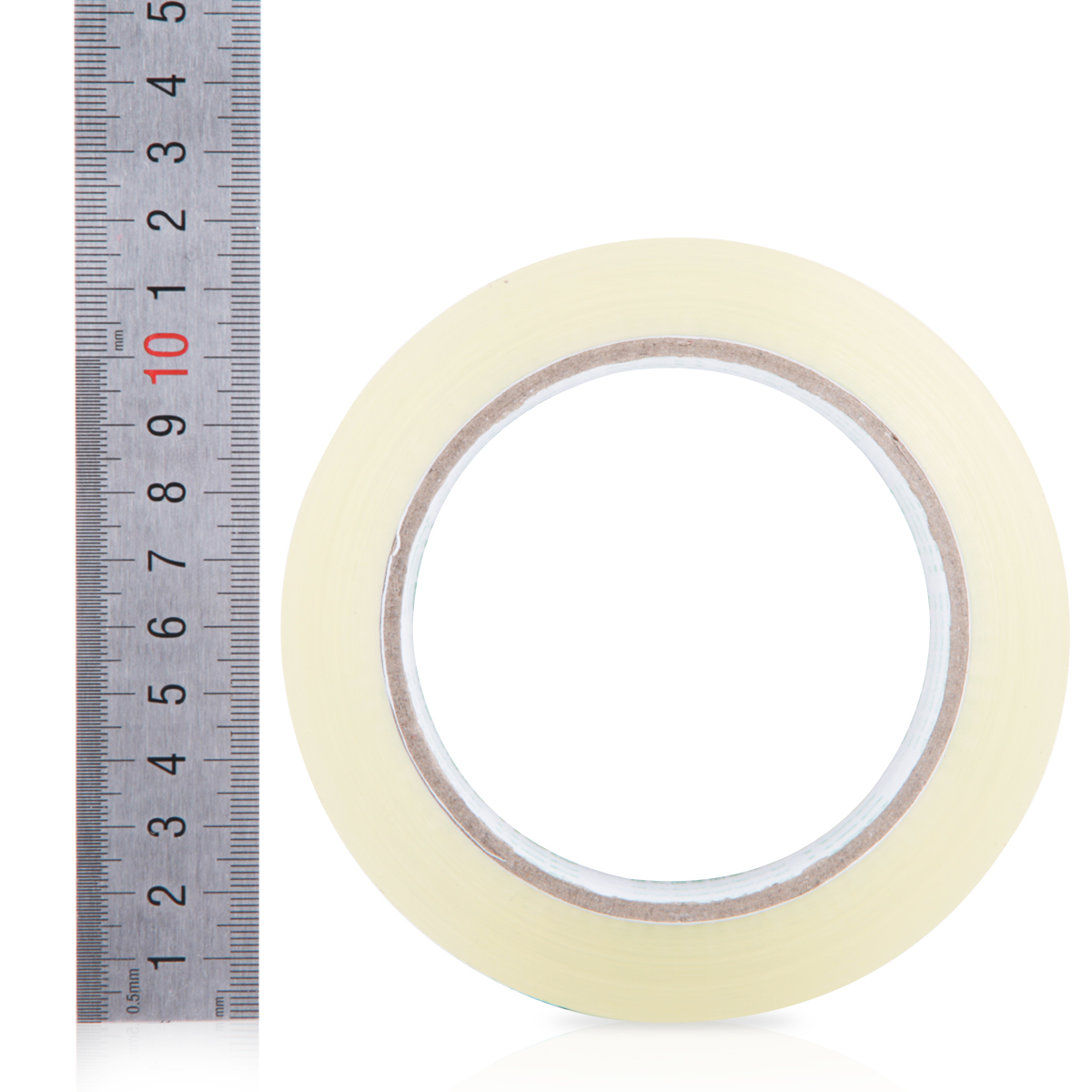 deli 30289 Packing Tape, 55mm*80m*50um6rolls/tube, Transparent - Image 5
