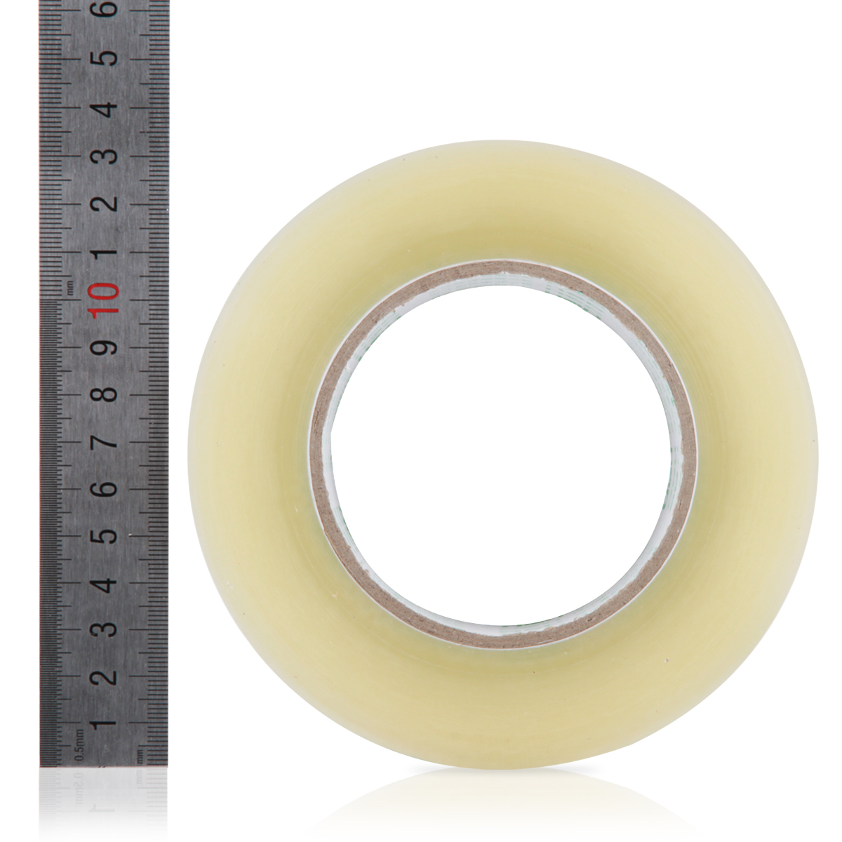deli 30335 Packing Tape, 60mm*200y*45um(6rolls/tube), Transparent - Image 5