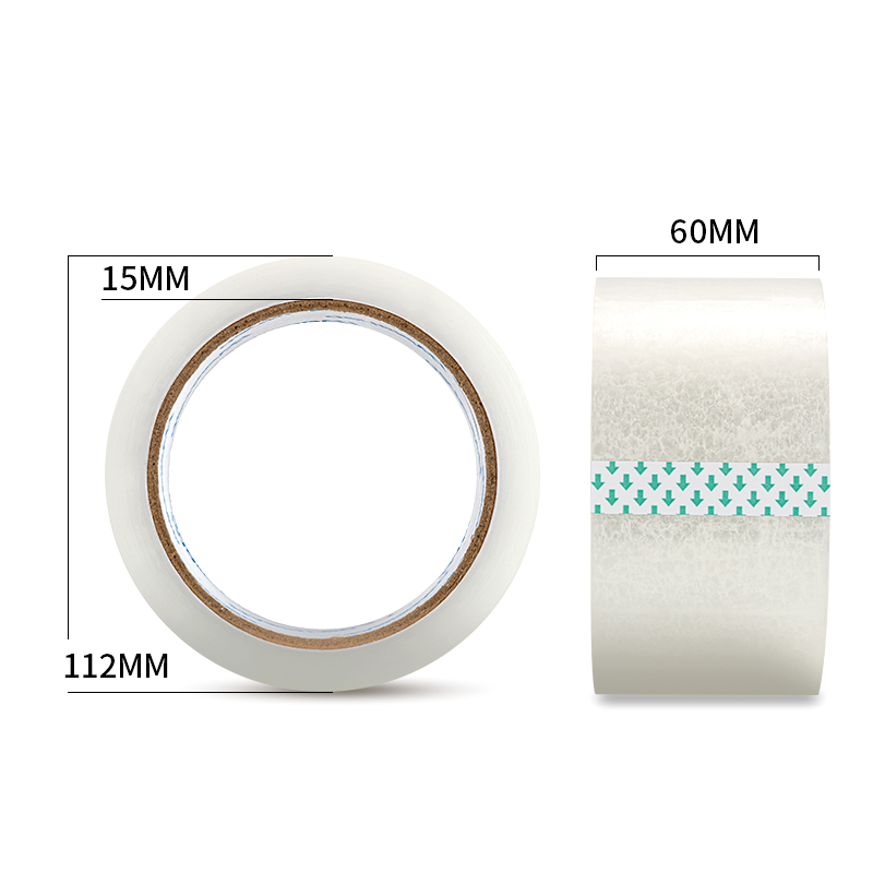deli 30969 Packing Tape, 60mm*100m*45μm, Transparent - Image 5