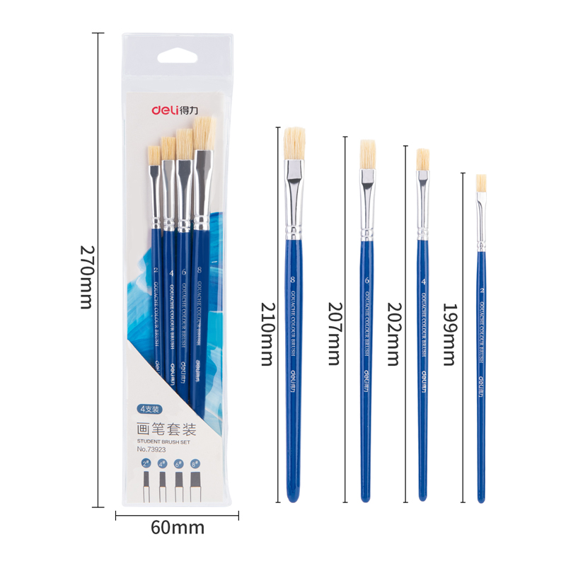 deli 73917 Water color paint paper, 16k, White - Image 6