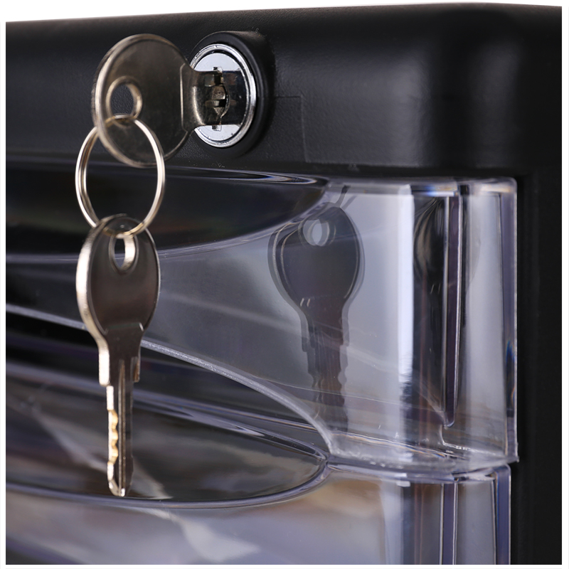 deli 9794 File Cabinet, 270×360×260mm, 2396 gram, Black - Image 5