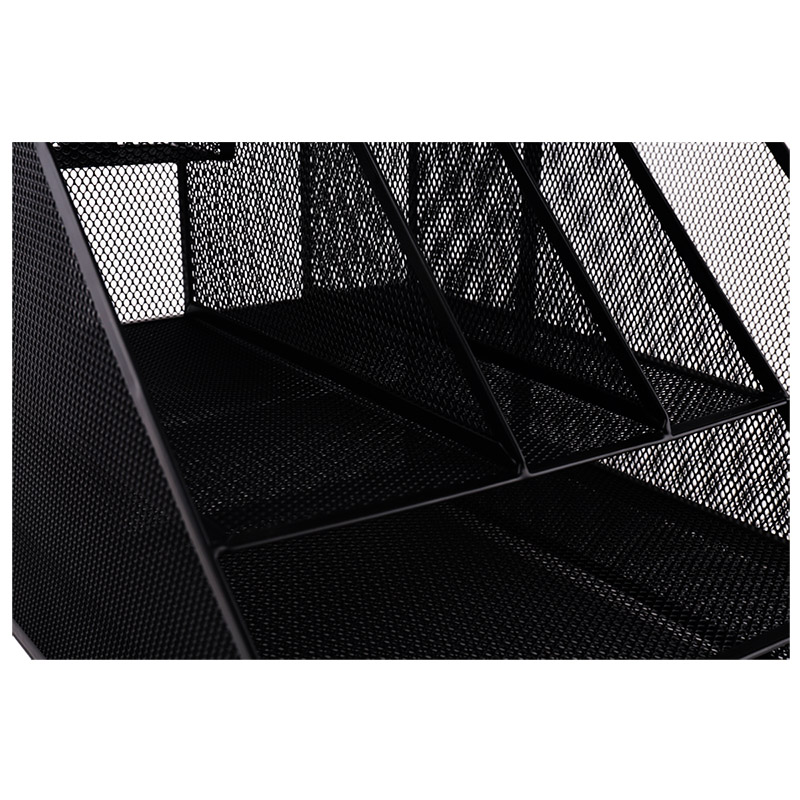 deli 9832 Magazine Container, 310x290mmx290mm, Black - Image 5