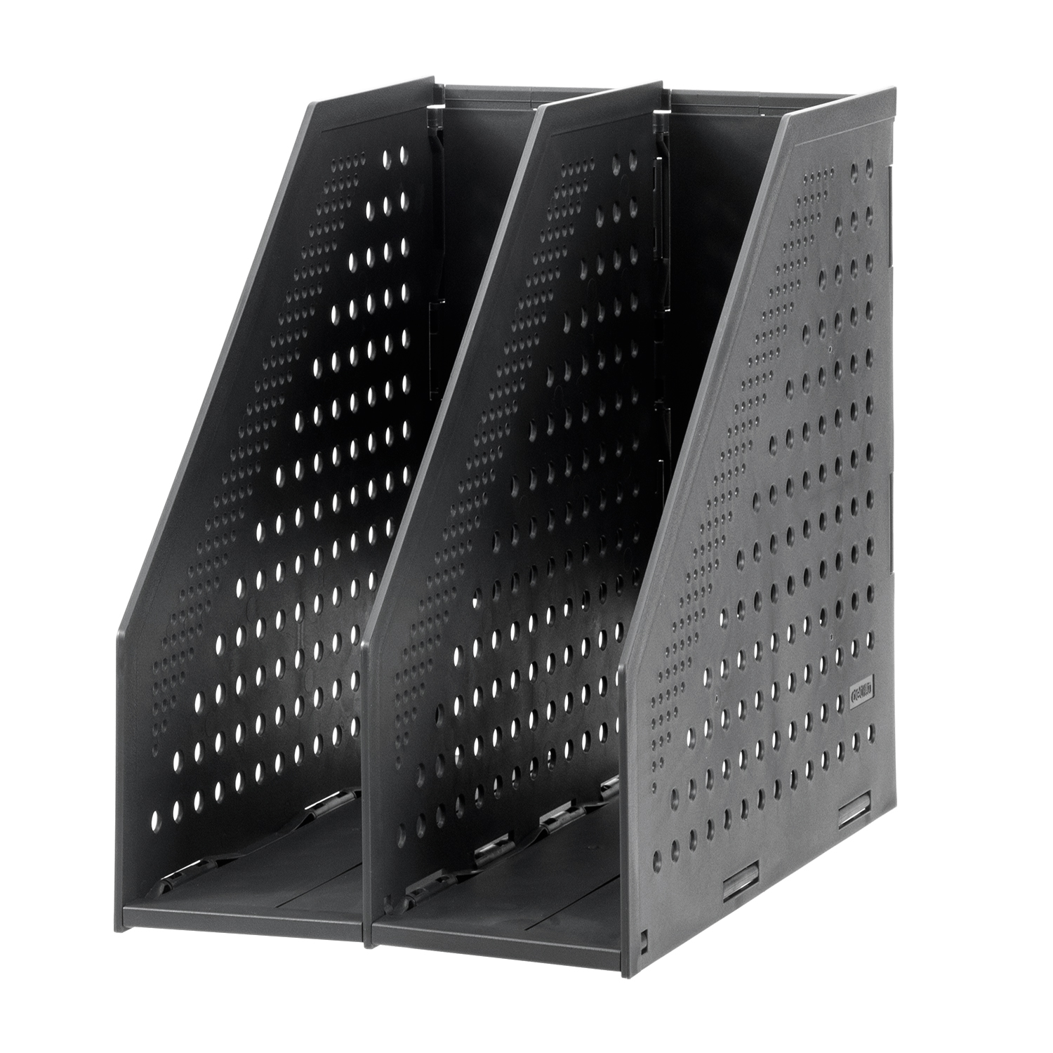 deli E78995 Magazine Holder, 288*50*300mm, Light Grey - Image 5