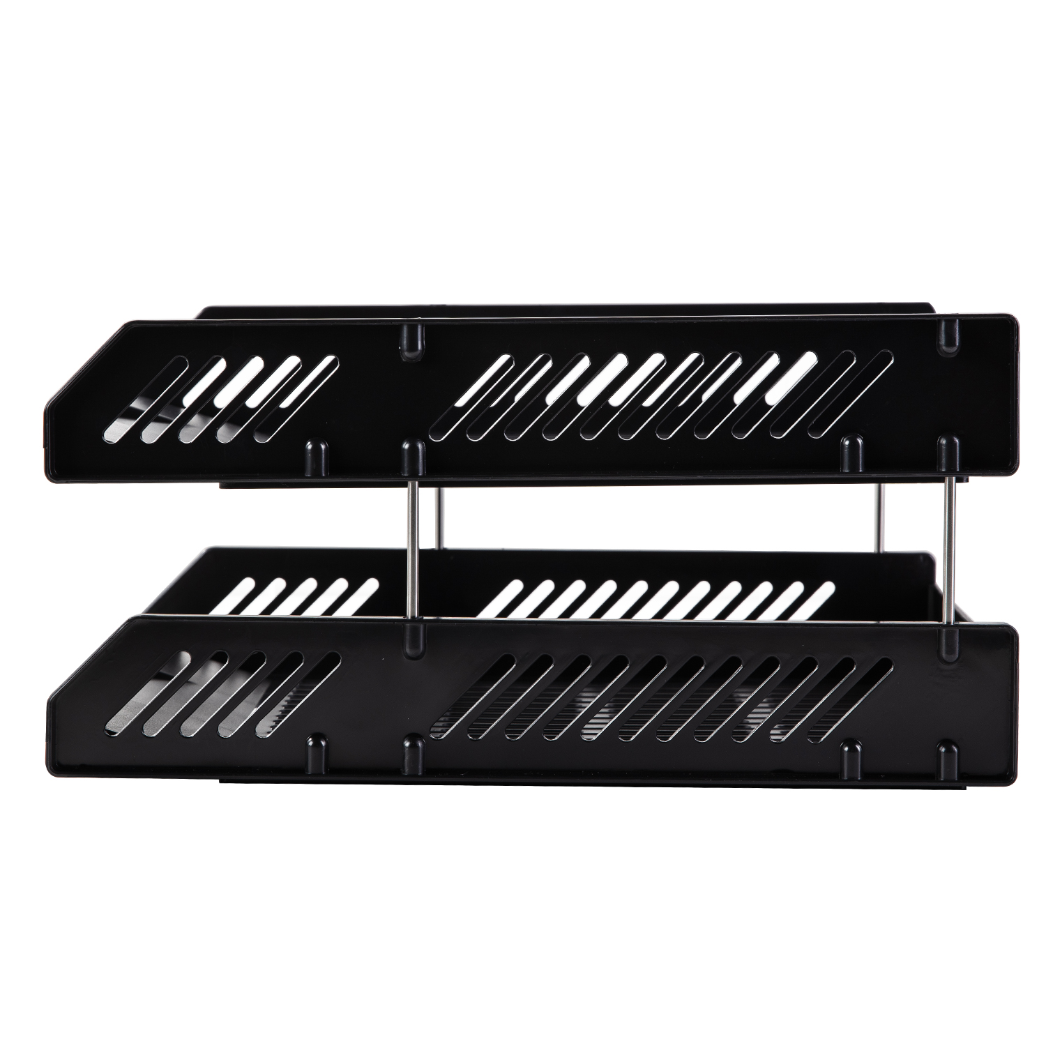 deli E9208 File Tray, 268×336×65mm, Black - Image 5